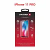 Swissten Glass Full Glue, cadru de culoare, Case friendly iPhone  11 PRO Negru