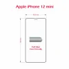 Swissten Glass Full Glue, cadru de culoare, Case friendly Apple iPhone  12 Mini Negru