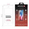 Swissten Glass Full Glue, cadru de culoare, Case friendly  iPhone 7/8 Alb