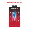 Swissten Glass Full Glue, cadru de culoare, Case frendly Huawei Nova 5t Negru