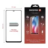 Swissten Glass Full Glue, cadru de culoare, Case friendly Samsung A025 Galaxy A02S Negru