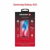 Glass Swissten Glass Full Glue, cadru de culoare, Case friendly Samsung A225 Galaxy A22 Negru