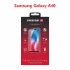 Swissten Glass Full Glue, Cadru de culoare, Case Friendly Samsung A405 Galaxy A40 Negru