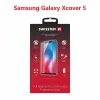 Swissten Glass Full Glue, cadru de culoare, Case friendly Samsung G525 Galaxy Xcover 5 Negru