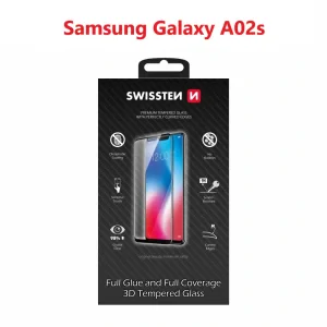 Swissten Ultra Durabil 3d Full Glue Glass Samsung A025 Galaxy A02S Negru