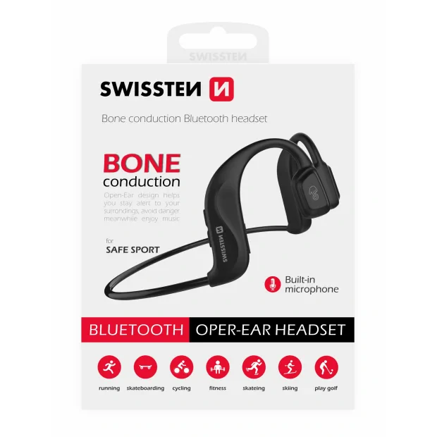 Bone Conduction Bluetooth Swissten elegant