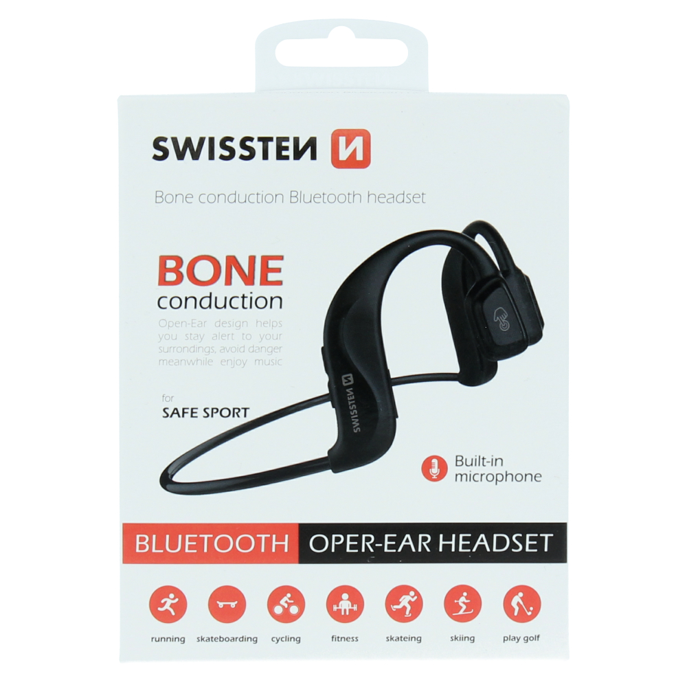 Bone Conduction Bluetooth Swissten elegant thumb