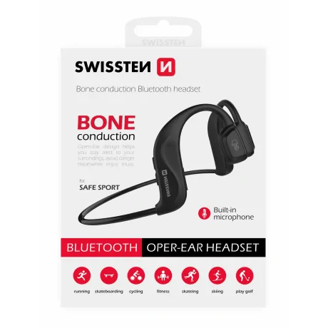 Bone Conduction Bluetooth Swissten elegant