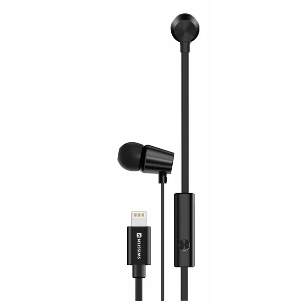 Casti Bluetooth Swissten Earbuds Dymanic Lightning YS00 Negru