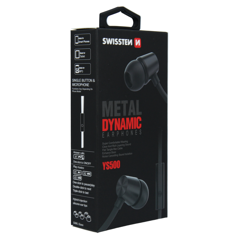 Swissten Earbuds Dynamic YS500 elegant thumb