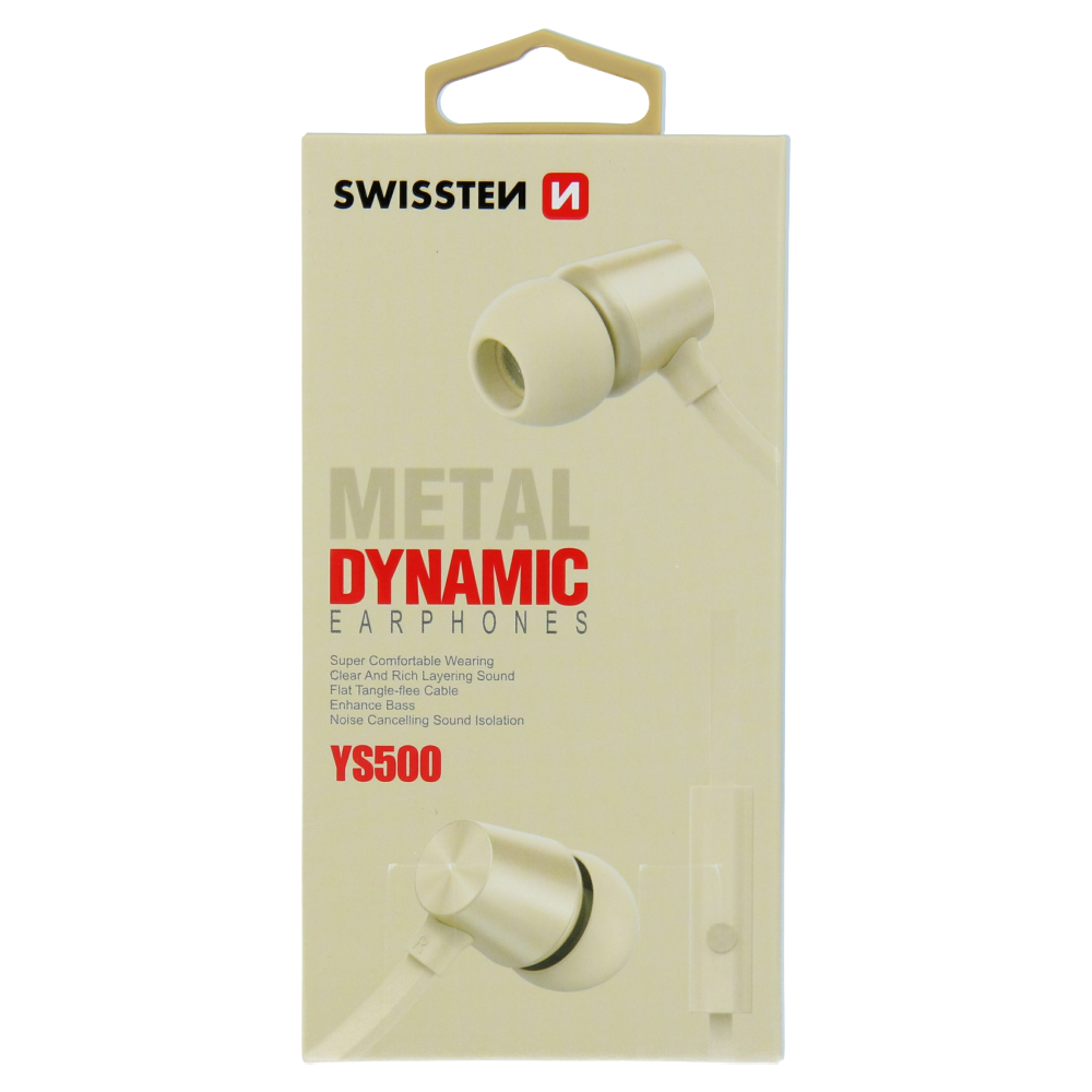 Casti stereo Swissten dinamic YS500 Gold thumb