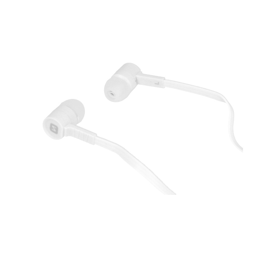 Swissten Earbuds Rainbow YS-D2 Alb (pachet eco) thumb