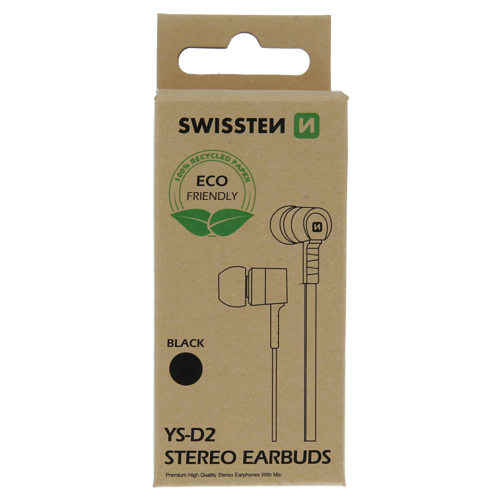 Swissten Earbuds Rainbow YS-D2 elegant (pachet eco) thumb