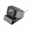 Swissten suport aluminiu Apple Watch Grey