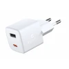 Swissten Mini Travel Adapter Gan 1x USB-C + 1XUSB 30W Power delivery