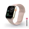 Swissten Curea PRO Apple Watch Silicon 38-40 mm PINK SAND