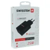 Swissten Travel Adapter PD 25W PRO iPhone si Samsung Negru