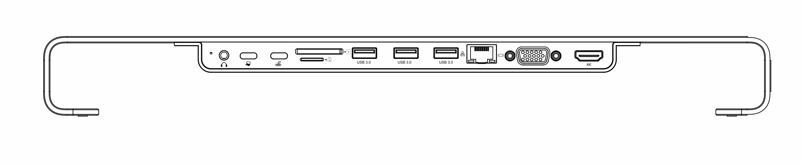 Swissten USB-C Hub Dock Aluminum thumb