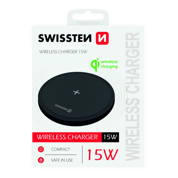 Swissten Wireless Stand 15w elegant