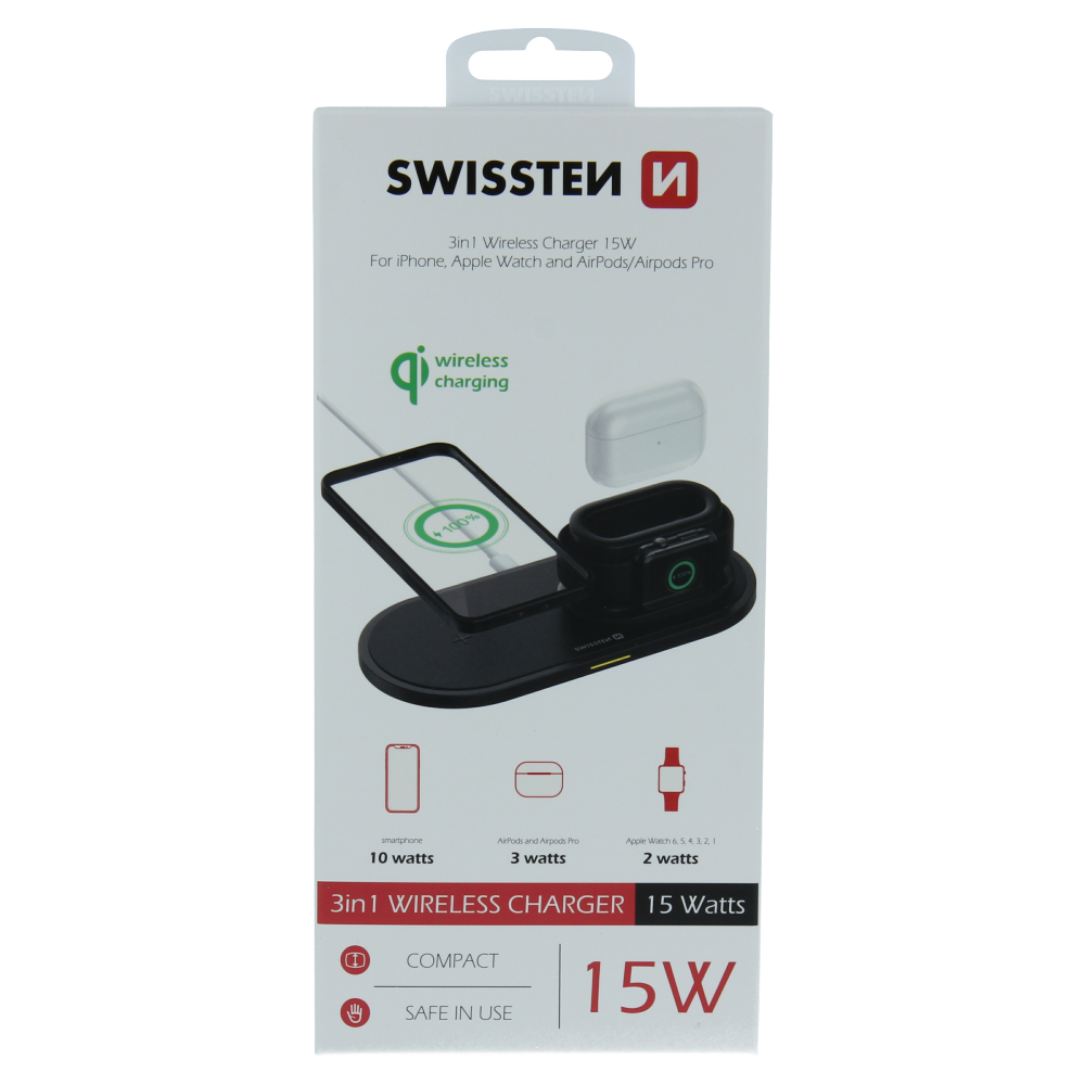 Swissten Wireless Stand 3in1 elegant thumb