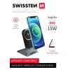 Swissten wireless Stand ultra subtire (compatibil cu magsafe)