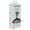 Cablu de date textil Swissten Arcade USB / Lightning 1,2 m Negru