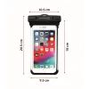 WATERPROOF CASE impermeabil Negru