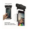 WATERPROOF CASE impermeabil Negru