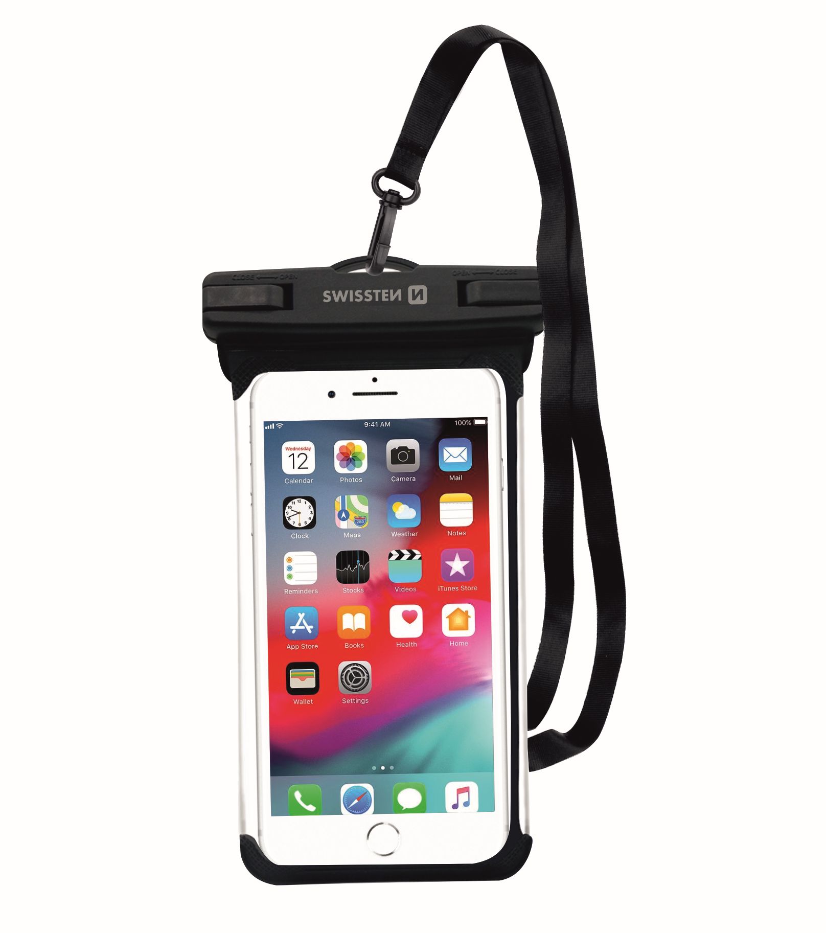 WATERPROOF CASE impermeabil Negru thumb