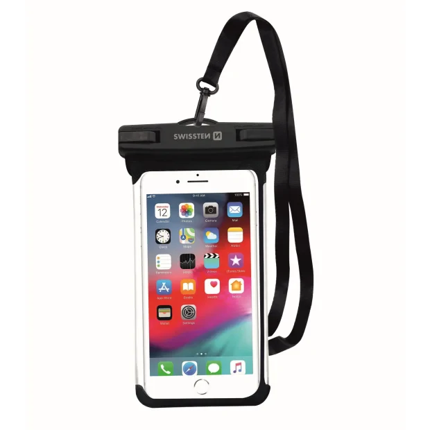 WATERPROOF CASE impermeabil Negru