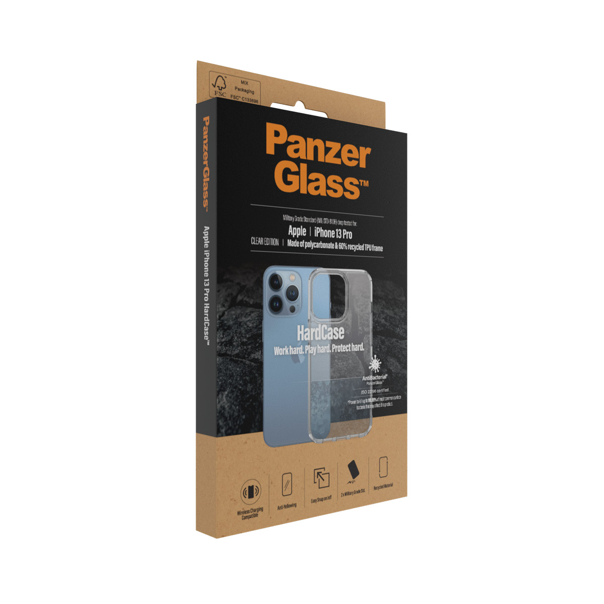 Husa rigida PanzerGlasstm Apple iPhone 13 Pro thumb