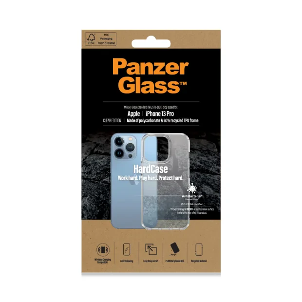 Husa rigida PC PanzerGlasstm Apple iPhone 13 Pro