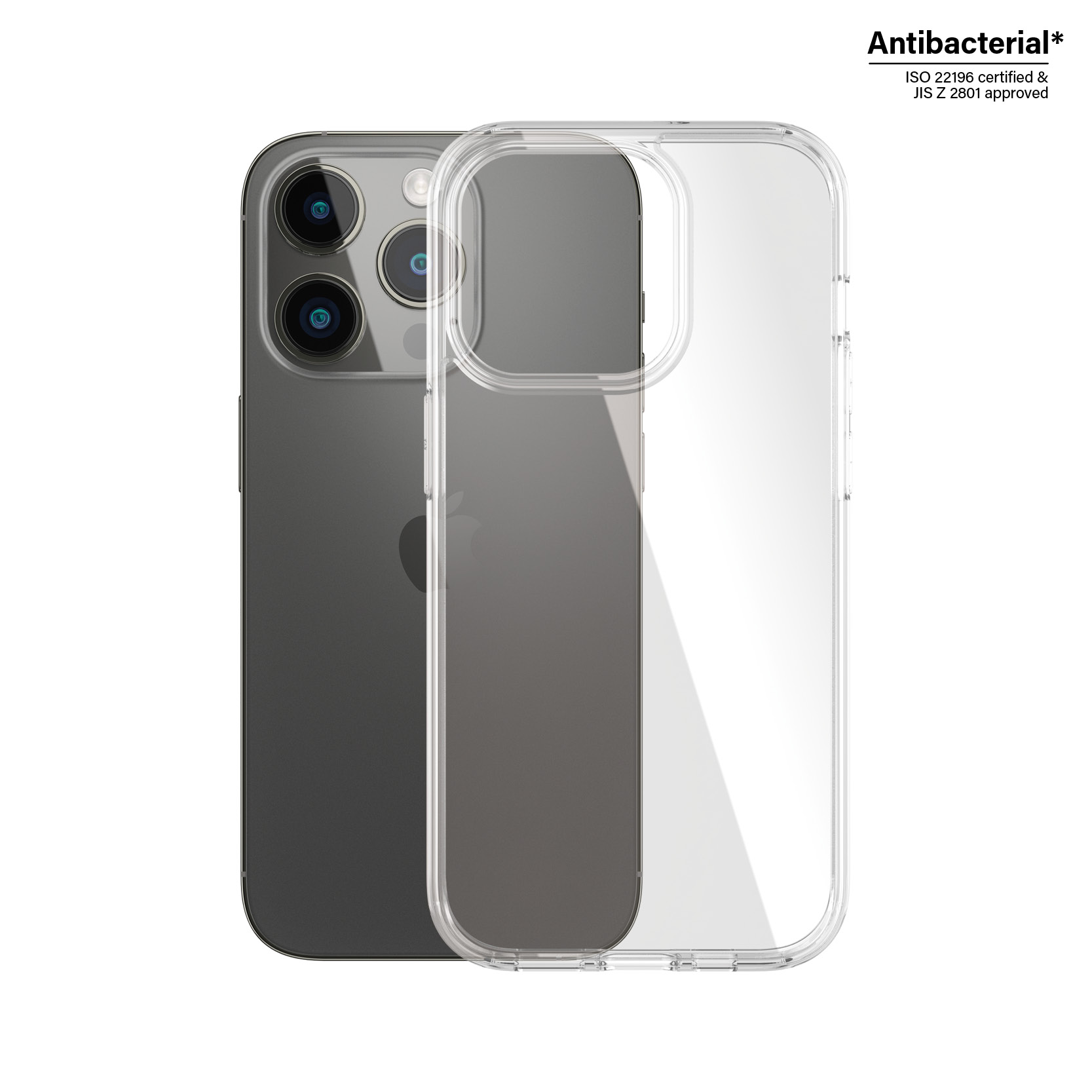 Husa Spate PanzerGlass Hard Case pentru iPhone 14 Pro Transparent thumb