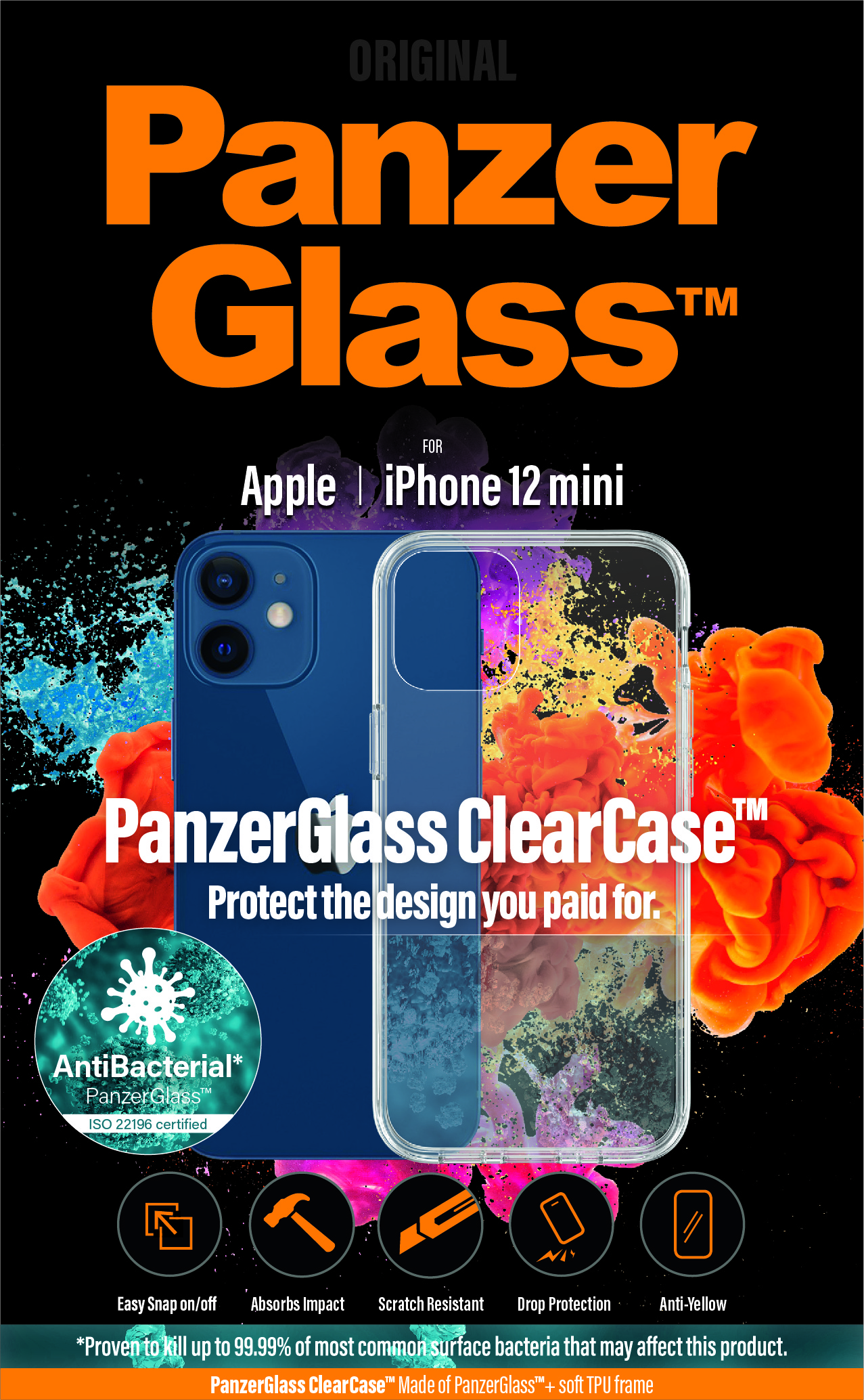 PanzerGlass ClearCase Apple iPhone 12 mini thumb