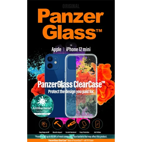 Husa Spate PanzerGlass pentru iPhone 12 Mini Transparent