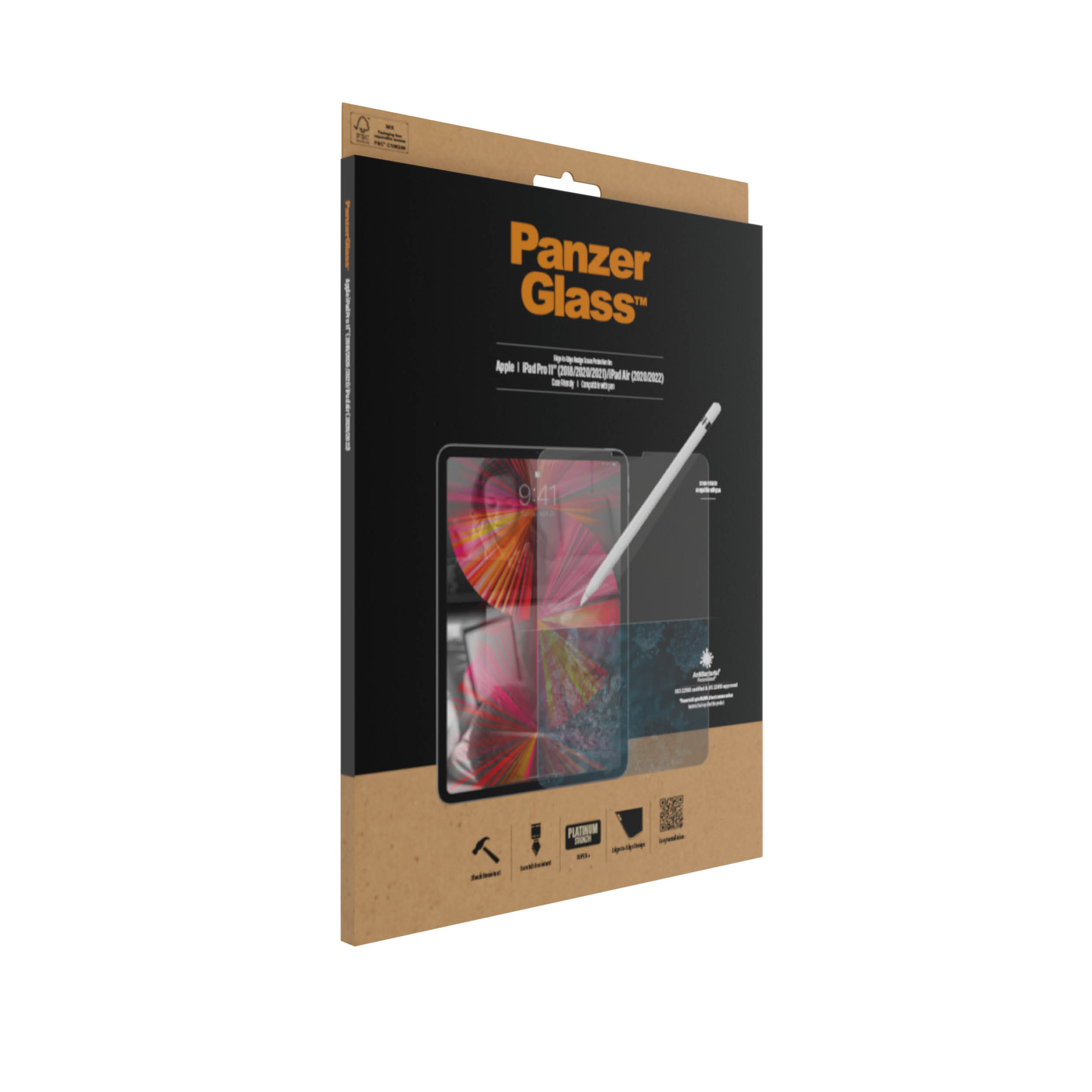 PanzerGlass Apple iPad Pro 11" (2018 | 20 | 21) | iPad Air(2020/2022) | Sticla de protectie pentru ecran thumb