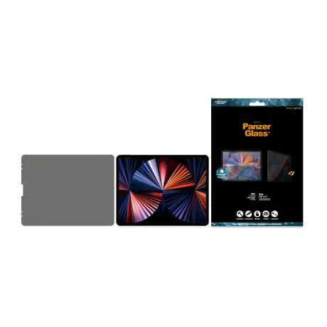 Folie Sticla Privacy PanzerGlass pentru iPad Pro 12.9 inch(2018/2020/2021) Negru
