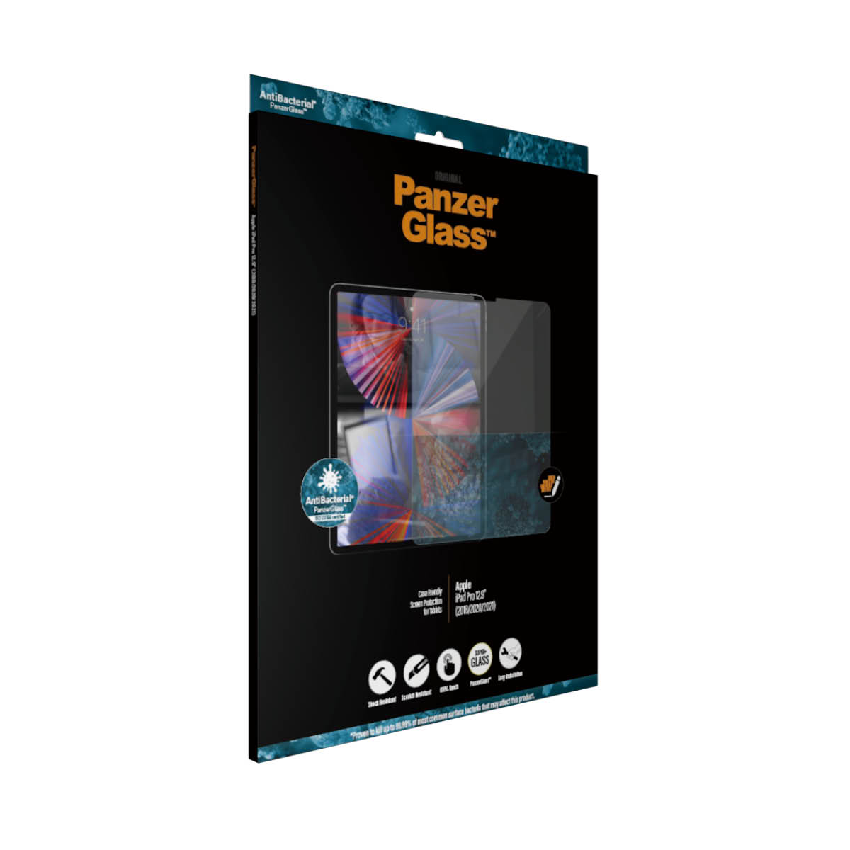 PanzerGlass Apple iPad Pro 12.9" (2018 | 2020 | 2021) | Sticla de protectie pentru ecran thumb