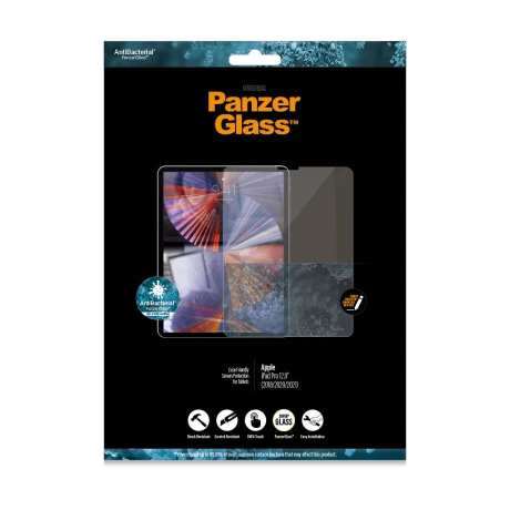 Folie Sticla PanzerGlass pentru iPad Pro12.9 inch (2018/2020/2021) Transparent