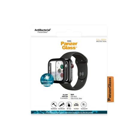 PanzerGlass Apple Watch Series 4 | 5 | 6 | SE 40mm - Corp complet | Sticla de protectie pentru ecran