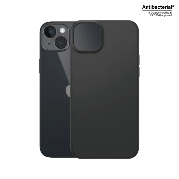 Husa Cover Panzer Biodegradabila Hard Case pentru iPhone 14 Plus/15 Plus Negru