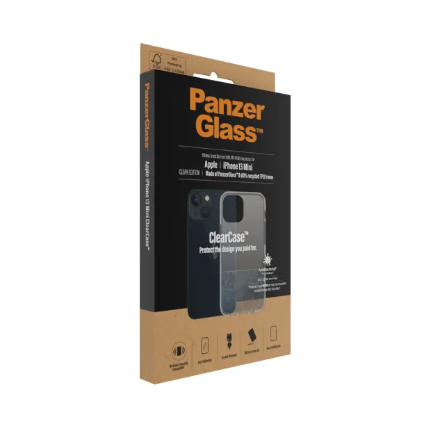 Husa Spate PanzerGlass pentru iPhone 13 Mini Transparent