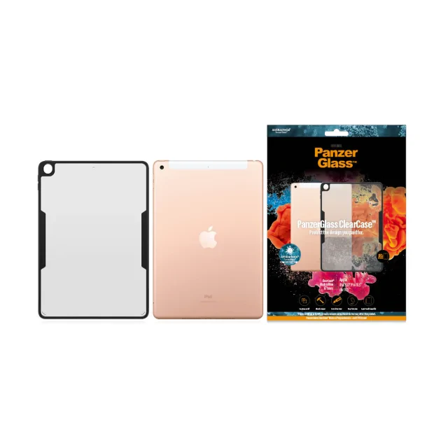 Husa Spate PanzerGlass pentru iPad 10.2 inch/Pro/Air10.5 inch Transparent