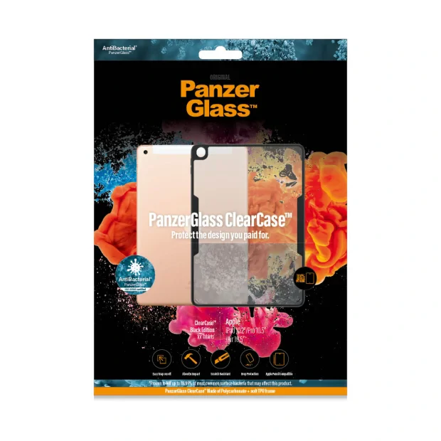 Husa Spate PanzerGlass pentru iPad 10.2 inch/Pro/Air10.5 inch Transparent