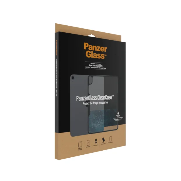 Husa Spate PanzerGlass pentru iPad Air 10.9 inch (2020) Transparent