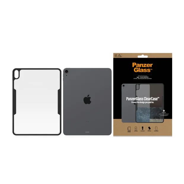 Husa Spate PanzerGlass pentru iPad Air 10.9 inch (2020) Transparent