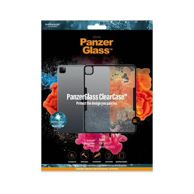 Husa PanzerGlass pentru Apple iPad Pro 12 9 ″ (2018/2020/2021), Transparent