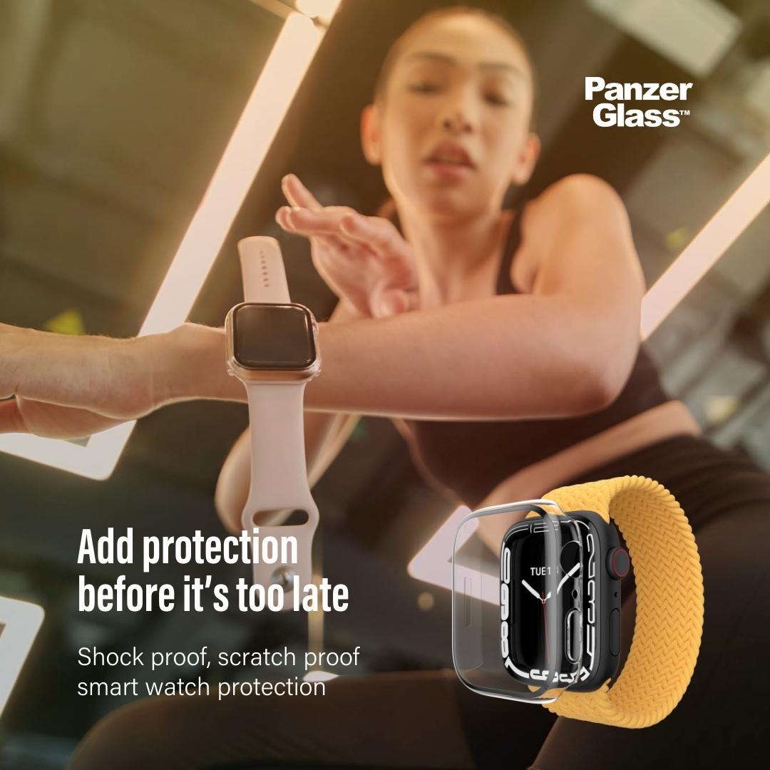 PanzerGlass Full Body Apple Watch 4 | 5 | 6 | SE 44mm | Sticla de protectie pentru ecran thumb