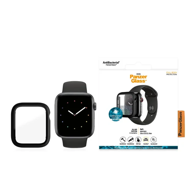 PanzerGlass Full Body Apple Watch 4 | 5 | 6 | SE 44mm | Sticla de protectie pentru ecran