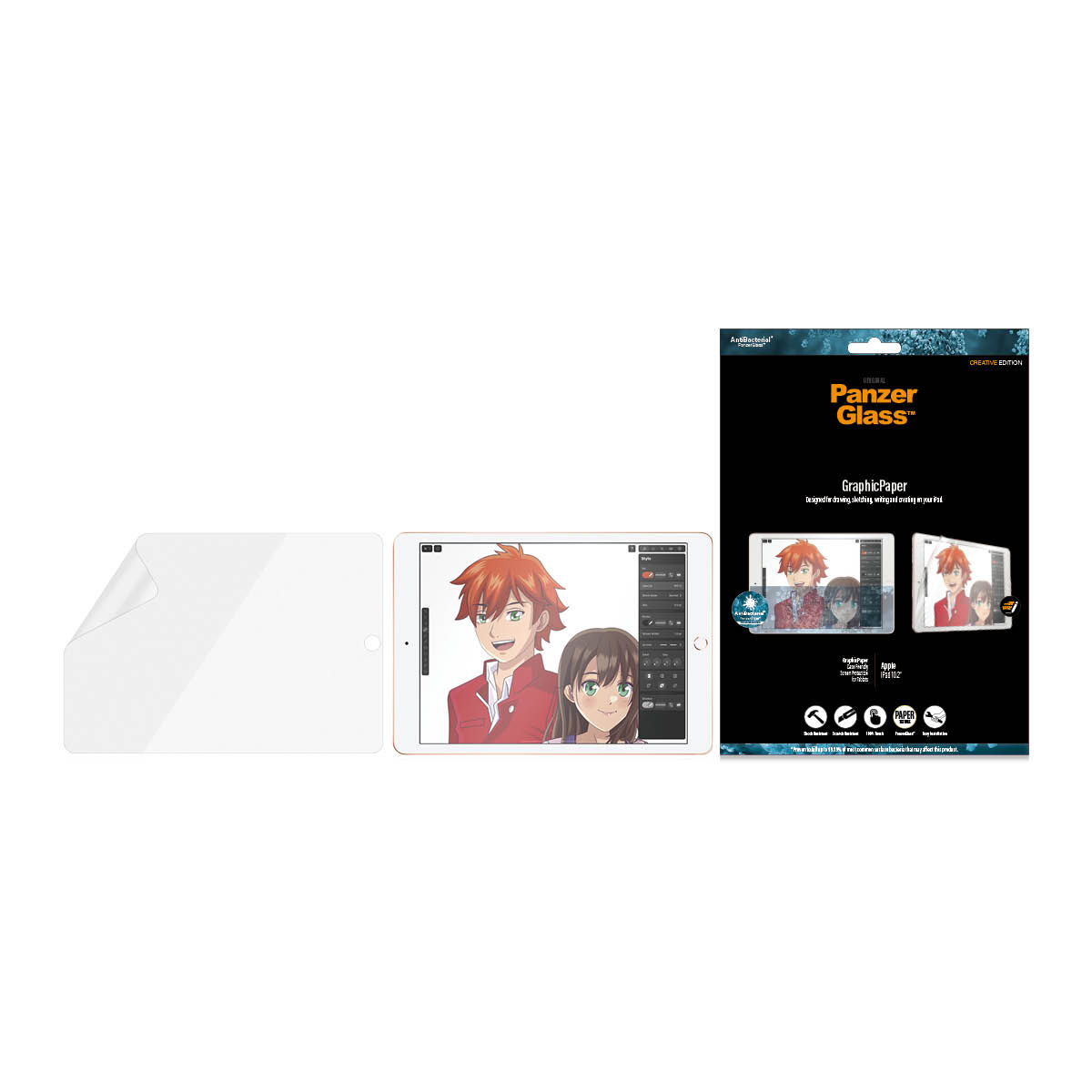 PanzerGlass GraphicPaperr Apple iPad 10.2" - Paper Feel | Sticla de protectie pentru ecran thumb